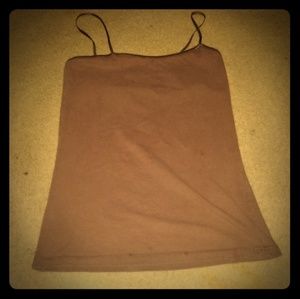 5/$20... Brown Cami with built-in bra, Very comfy!
